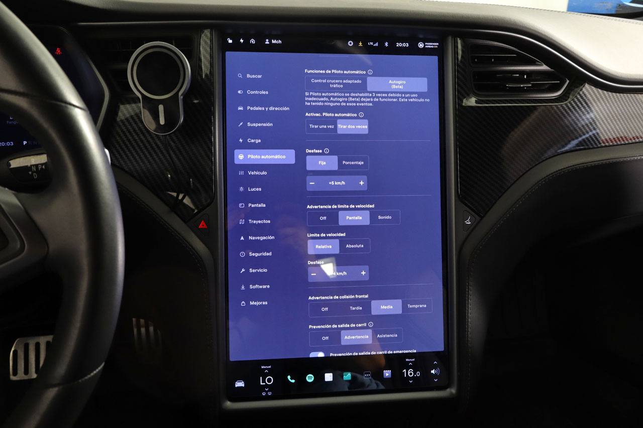 Tesla Model S Gran Autonomía 562cv