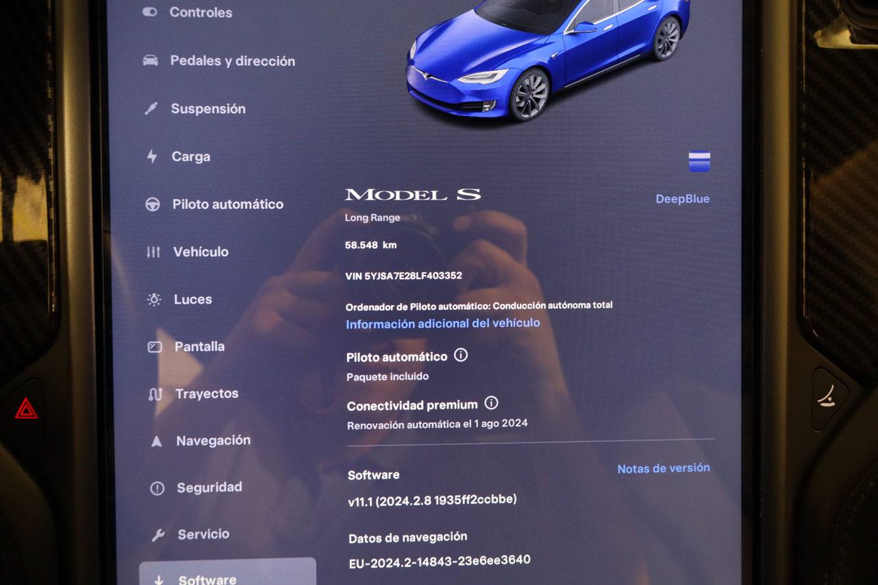 Tesla Model S Gran Autonomía 562cv