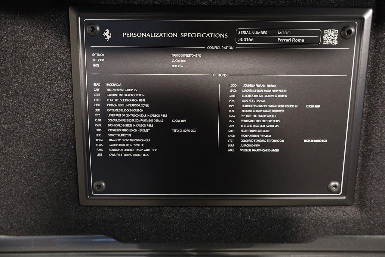 Ferrari Roma V8  FULL CARBON 620cv