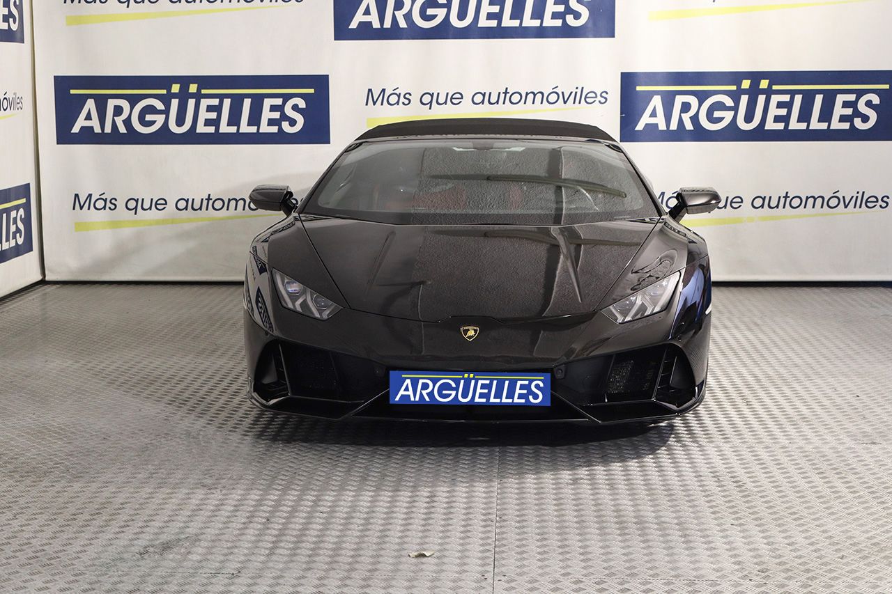 Lamborghini Huracan EVO Spyder V10 Nero Granatus 639cv
