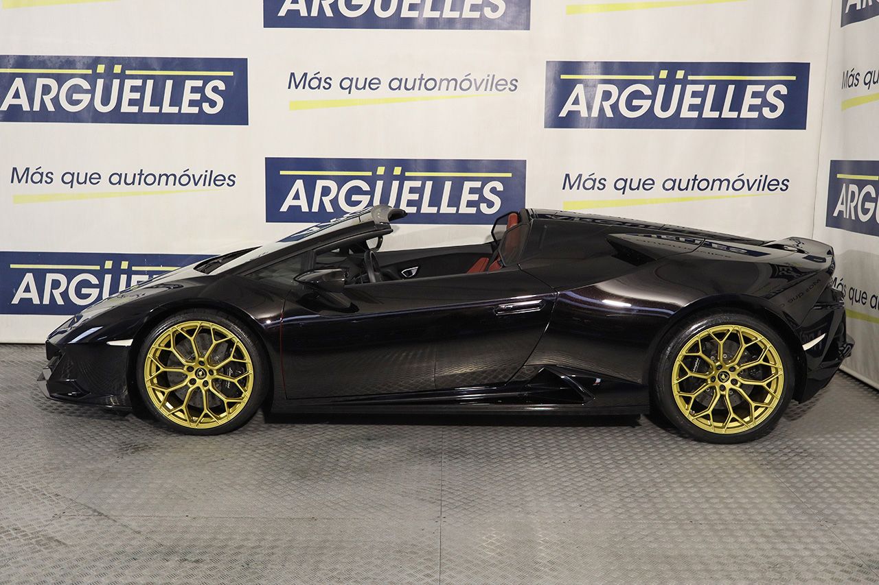 Lamborghini Huracan EVO Spyder V10 Nero Granatus 639cv
