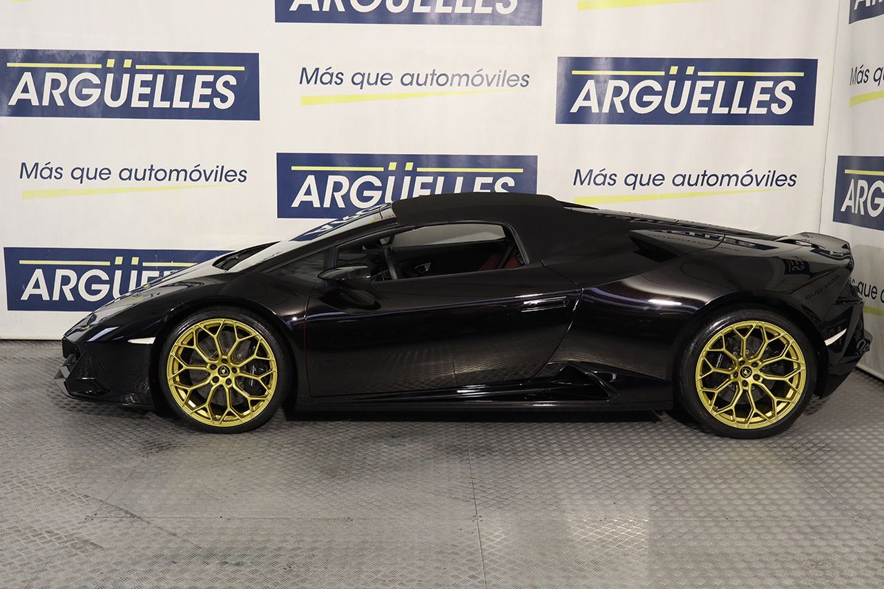 Lamborghini Huracan EVO Spyder V10 Nero Granatus 639cv