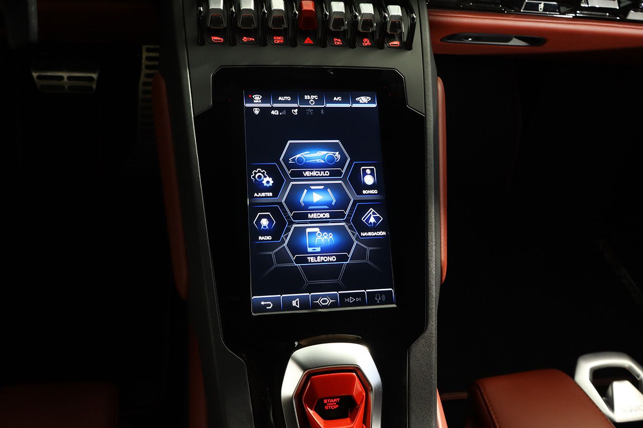 Lamborghini Huracan EVO Spyder V10 Nero Granatus 639cv