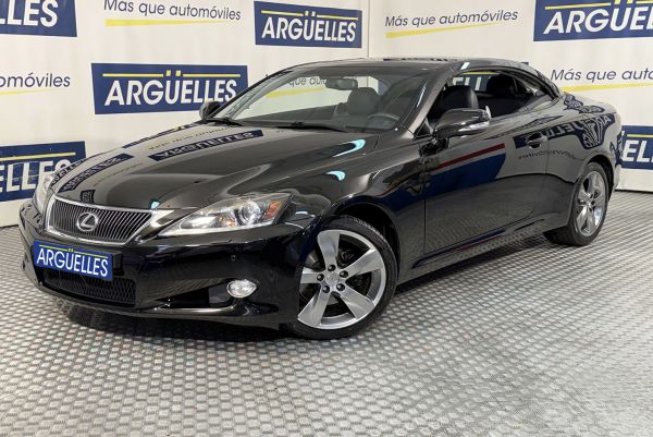 Lexus IS 250 C V6 Luxury AUT 208cv 52097kms de segunda mano en Madrid